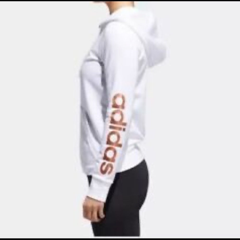 Adidas Rose Gold Essential Hoodie